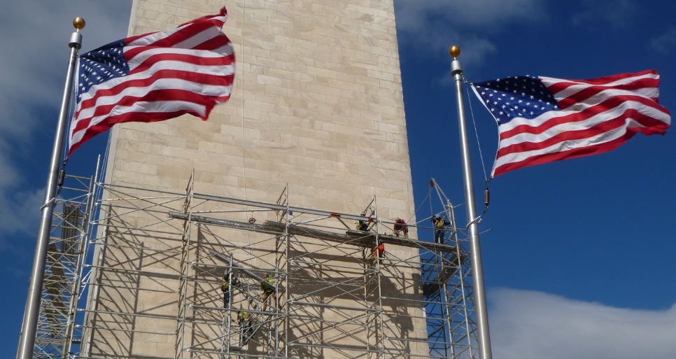 Washington Monument restored after rare East Coast earthquake