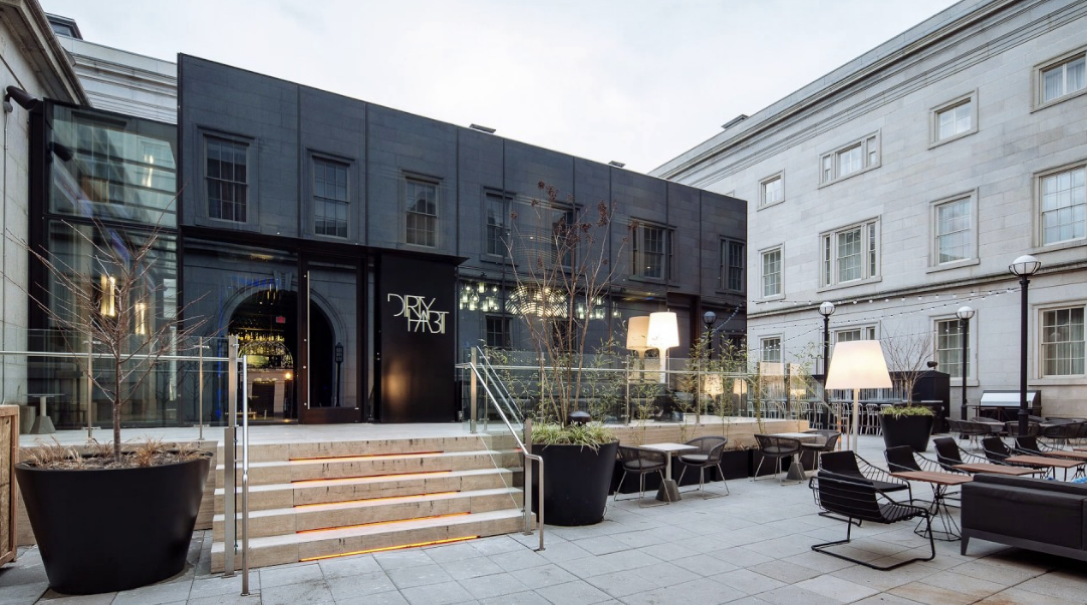 Electrchromic Glass in Washington, D.C. Hotel Monaco DC