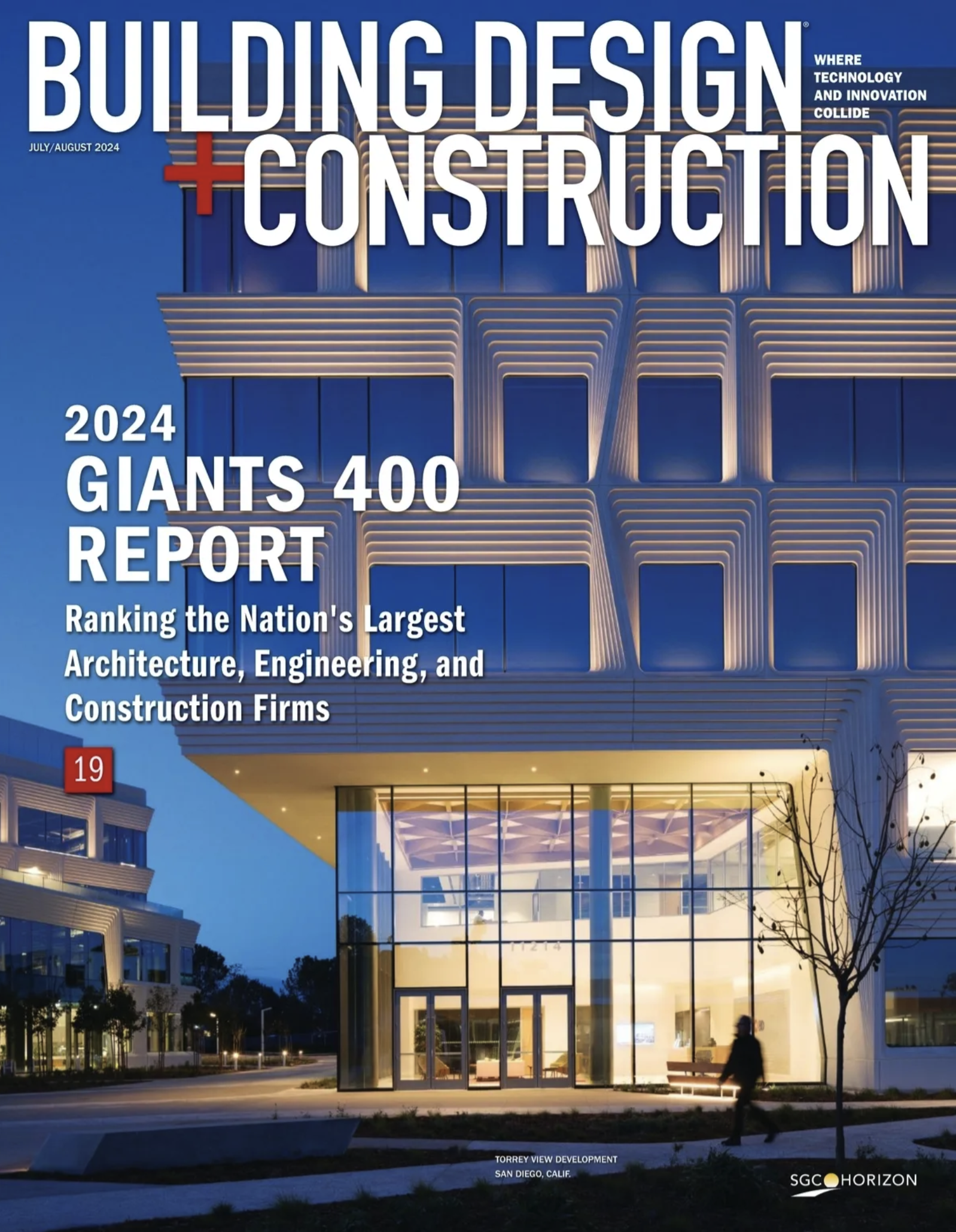 July August 2024 issue of Building Design+Construction 