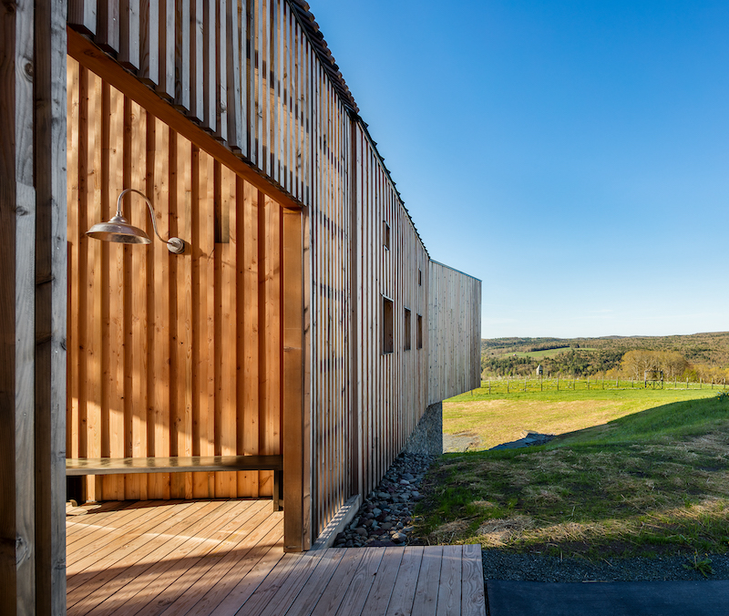 Seminary Hill Orchard & Cidery exterior wood