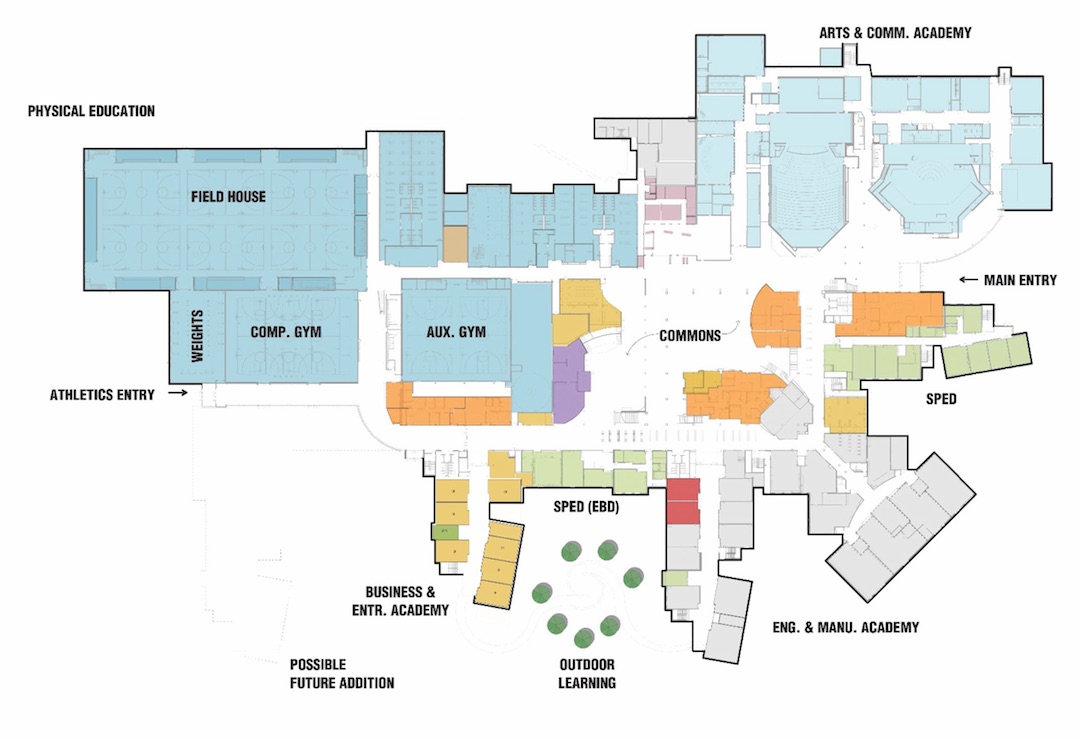 Shakopee Academy Diagram Level 1