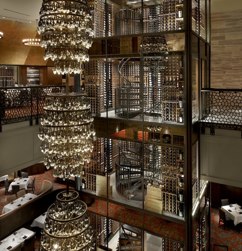 Del Frisco's Double Eagle Steak House, Chicago; Courtesy Shawmut Design and Cons