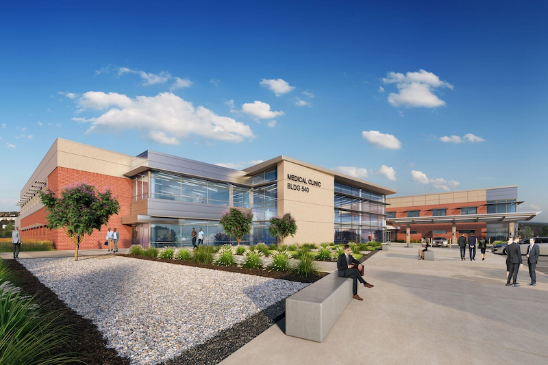 Sheppard Air Force Base's new Medical/Dental Clinic in Wichita Falls, Texas