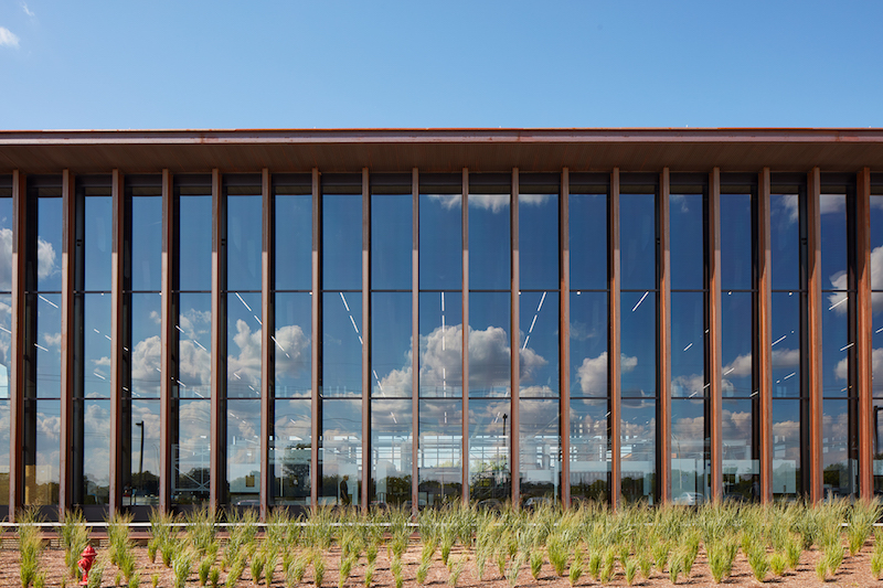 Front facade of the TRUMPF smart factory