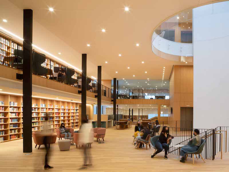 Neilson Library renovation