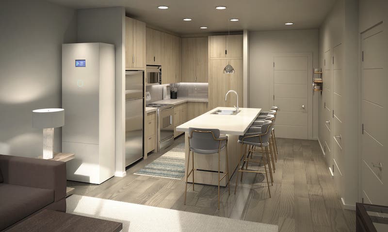 Soleil Lofts apartment unit interior