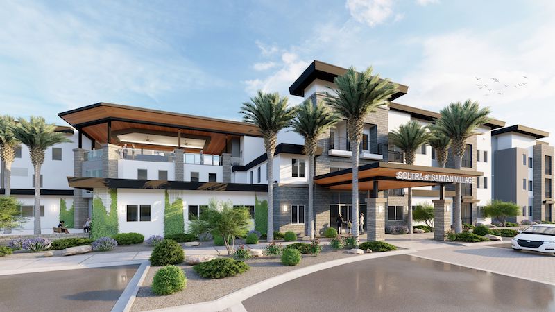 Soltra at SanTan Village rendering