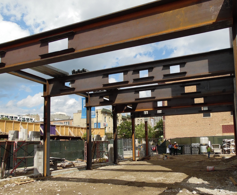 Sophy Hotel steel framing