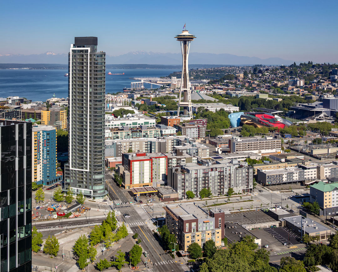 Spire and the Space Needle