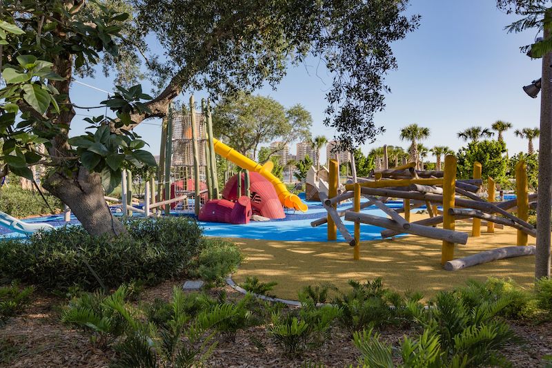 St. pete Pier playground