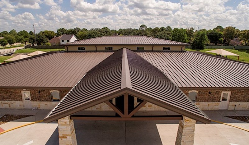 Standing seam metal roof from MBCI