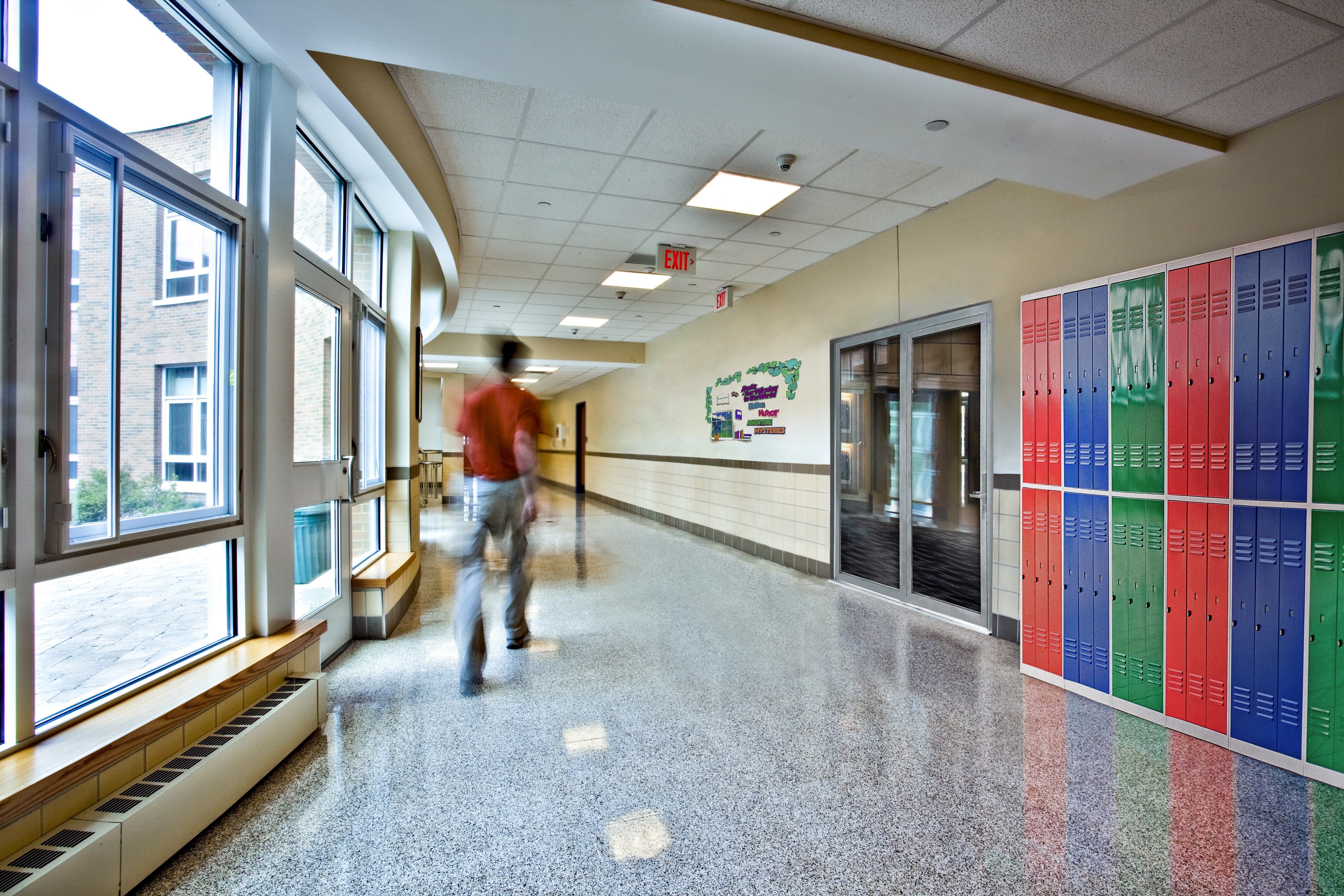 Multifunctional, fire-rated glazing support safer school design throughout the built environment