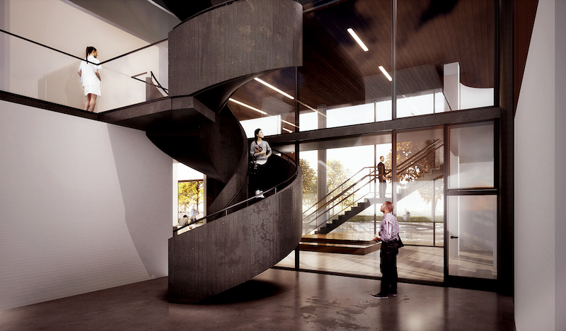 Waterloo Eye Institute main stair