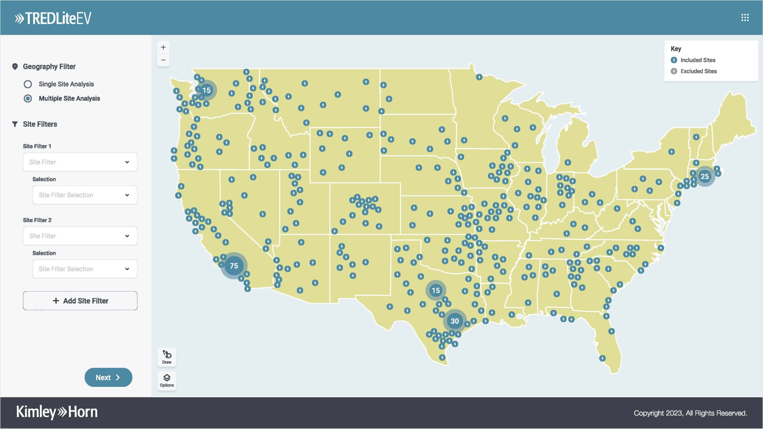 Kimley-Horn eliminates the guesswork of electric vehicle charger site selection