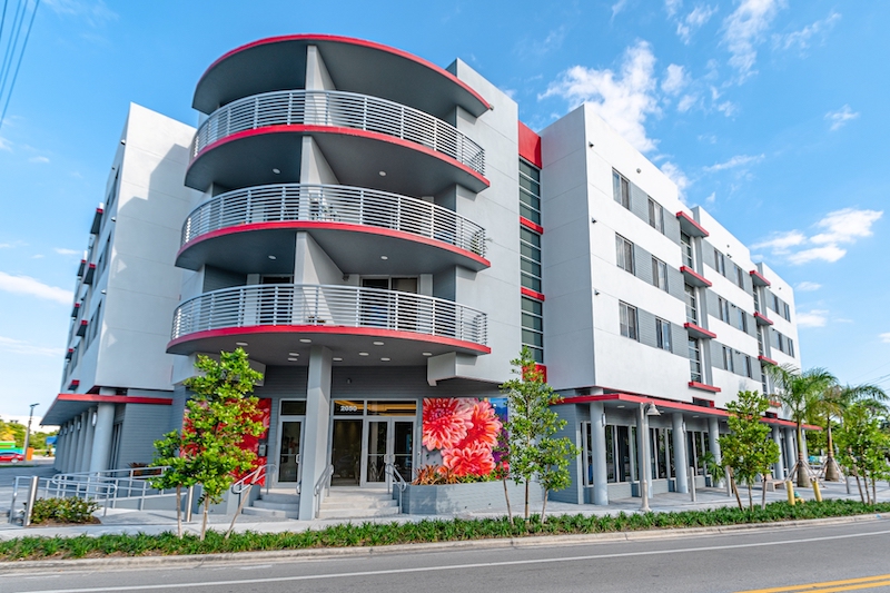 The Residences at Equality Park exterior