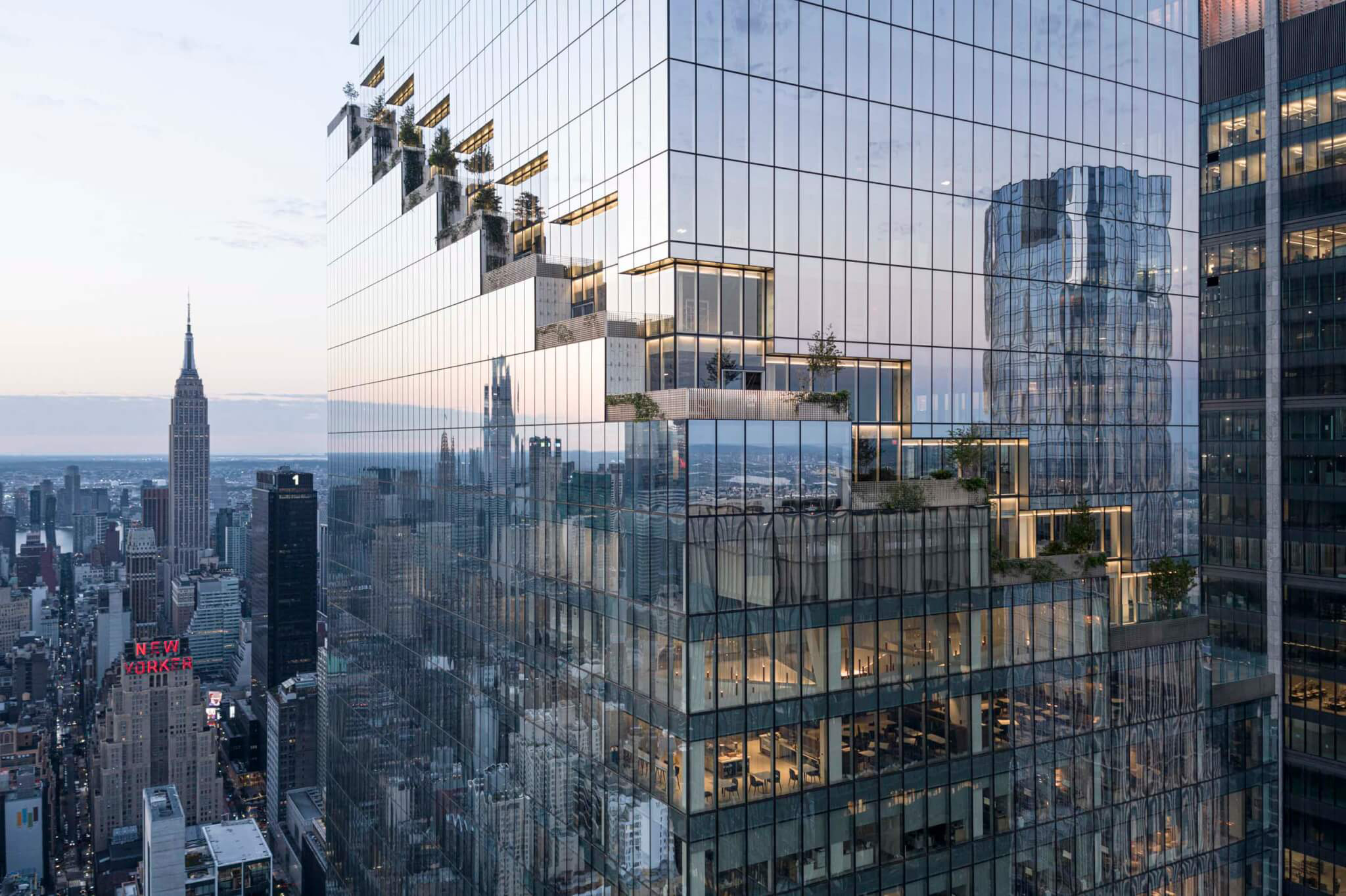 The Spiral, a sustainable biophilic high-rise with wraparound green terraces