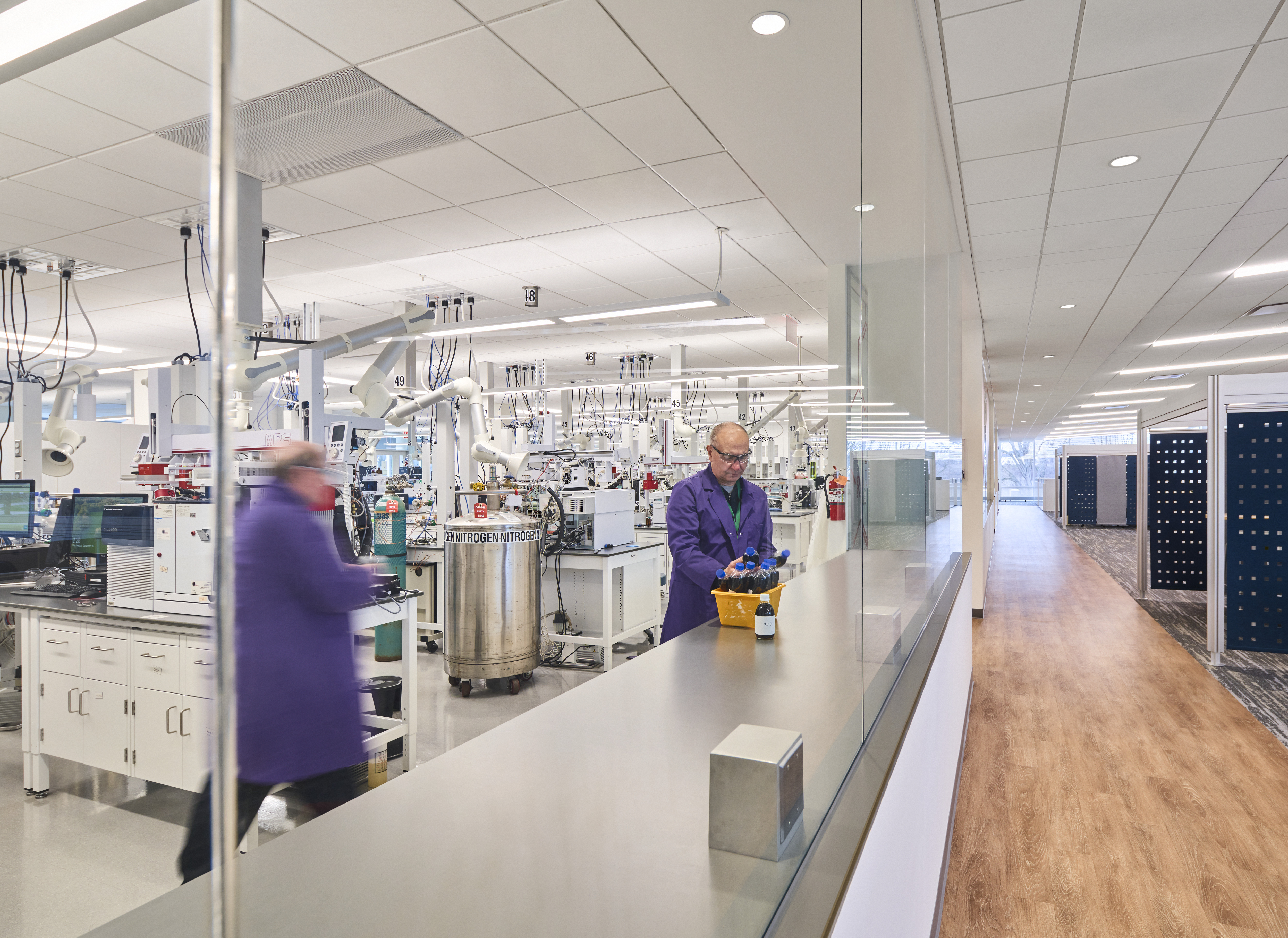 Top 100 Laboratory Design Firms for 2023, courtesy Flad Architects, Edward Caruso Photography