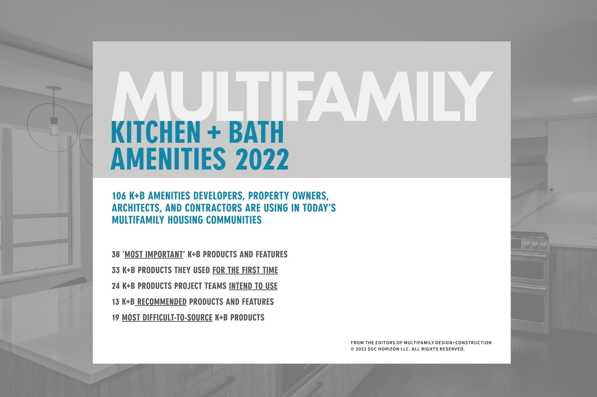 Top 106 multifamily housing kitchen and bath amenities research