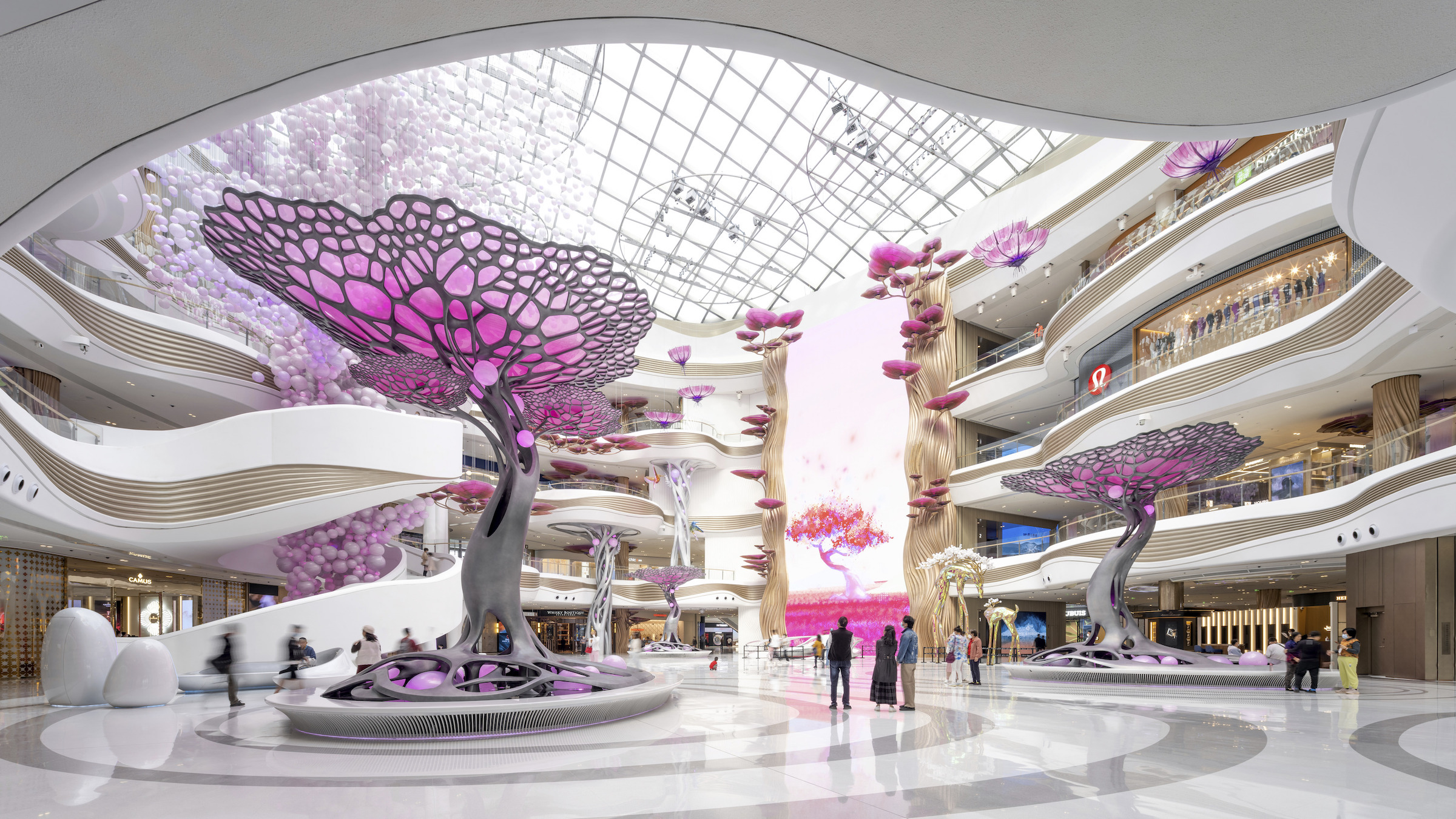 CRTKL Haikou International Duty-Free City airport, Top 115 Architecture Engineering Firms for 2023 Photo: Yihuai Hu, courtesy CRTKL/Arcadis