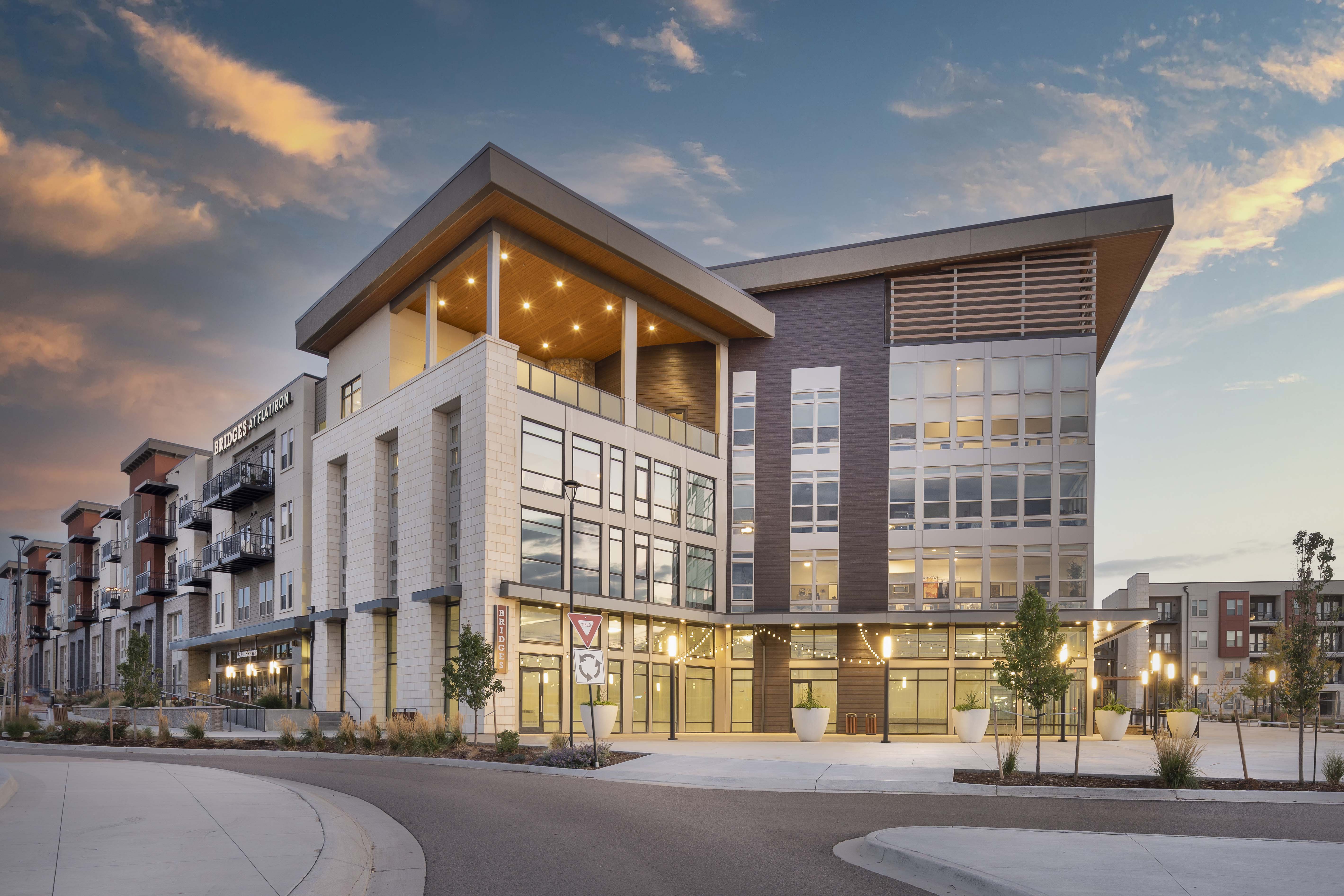 Bridges at Flatiron in Broomfield, Colo., designed by JHP Architecture and Urban Design. Photo courtesy JHP, Top 160 Apartment and Condominium Architecture Firms for 2023