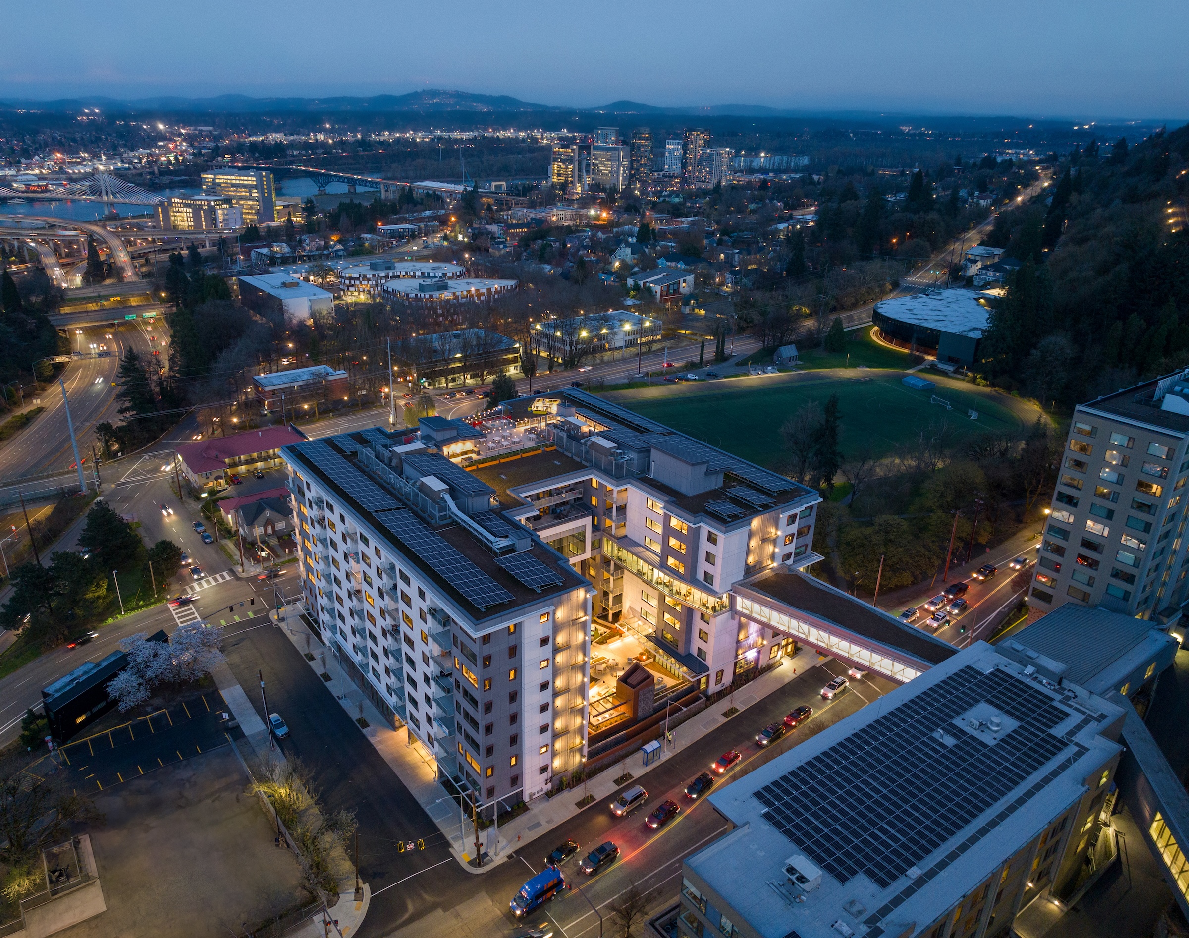 Nation's largest Passive House senior living facility completed in Portland, Ore. Photo courtesy LRS Architects