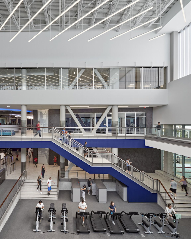 Student Rec fitness center at UCONN