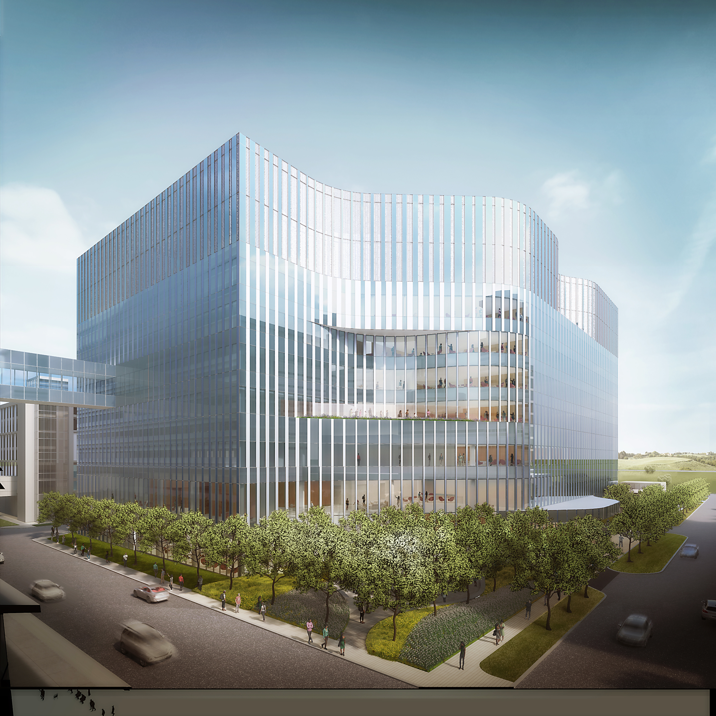 UChicago Medicine first freestanding cancer center TOWER FINAL Rendering courtesy CannonDesign