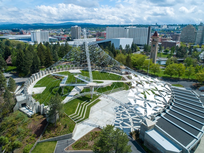 U.S. Pavilion Aerial 