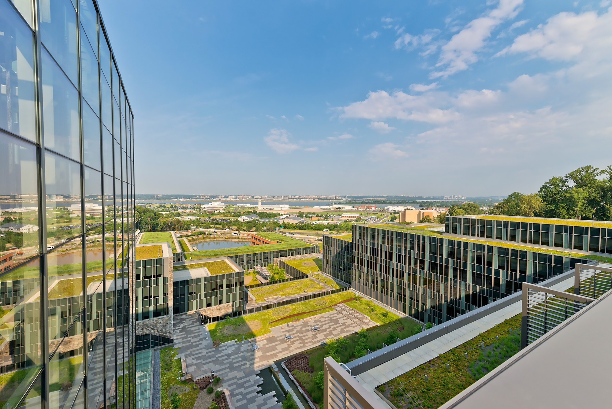 U.S. Coast Guard Headquarters green roof