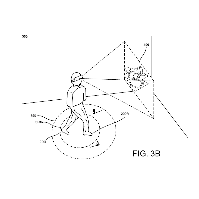 Sketch from Google patent filing