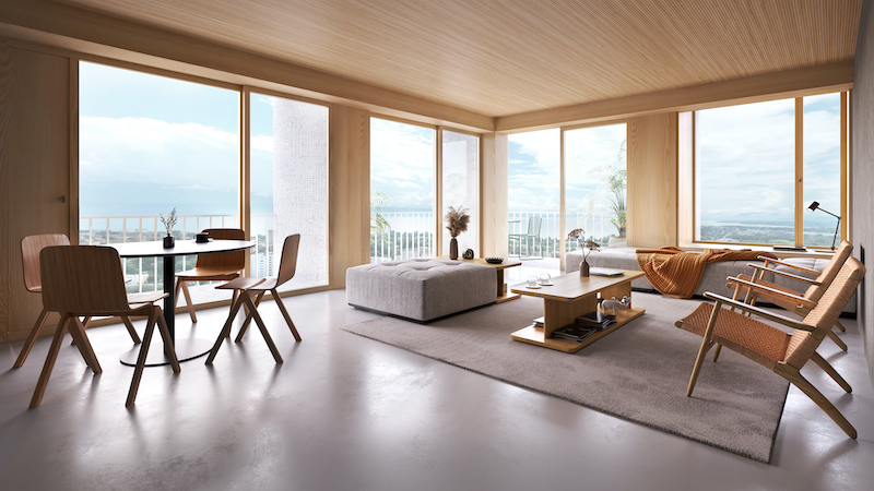 Tilia Tower apartment