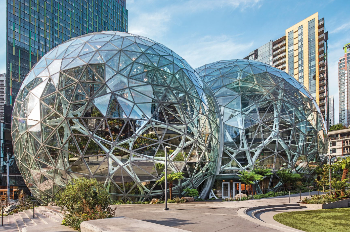 The Spheres—the crown jewel of Amazon’s Seattle campus