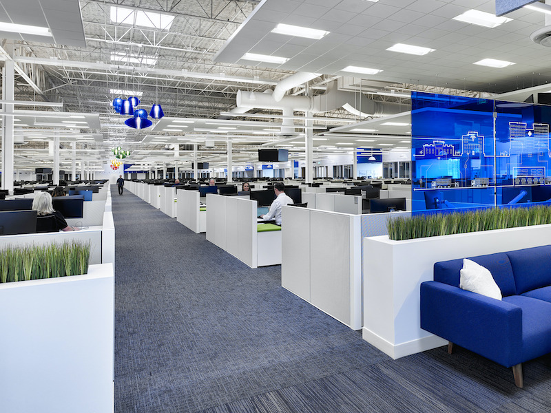 Medline's new call center in Dubuque, Iowa