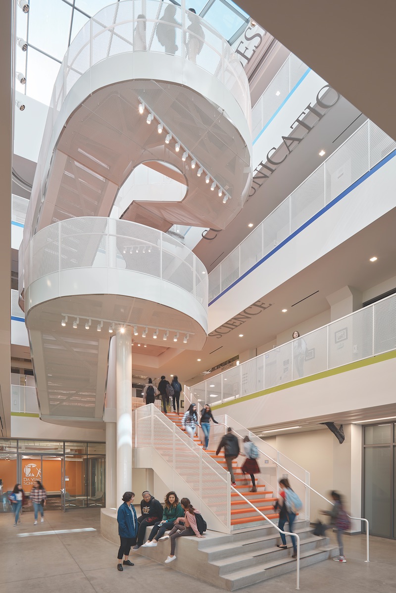 Wiseburn High School Stair