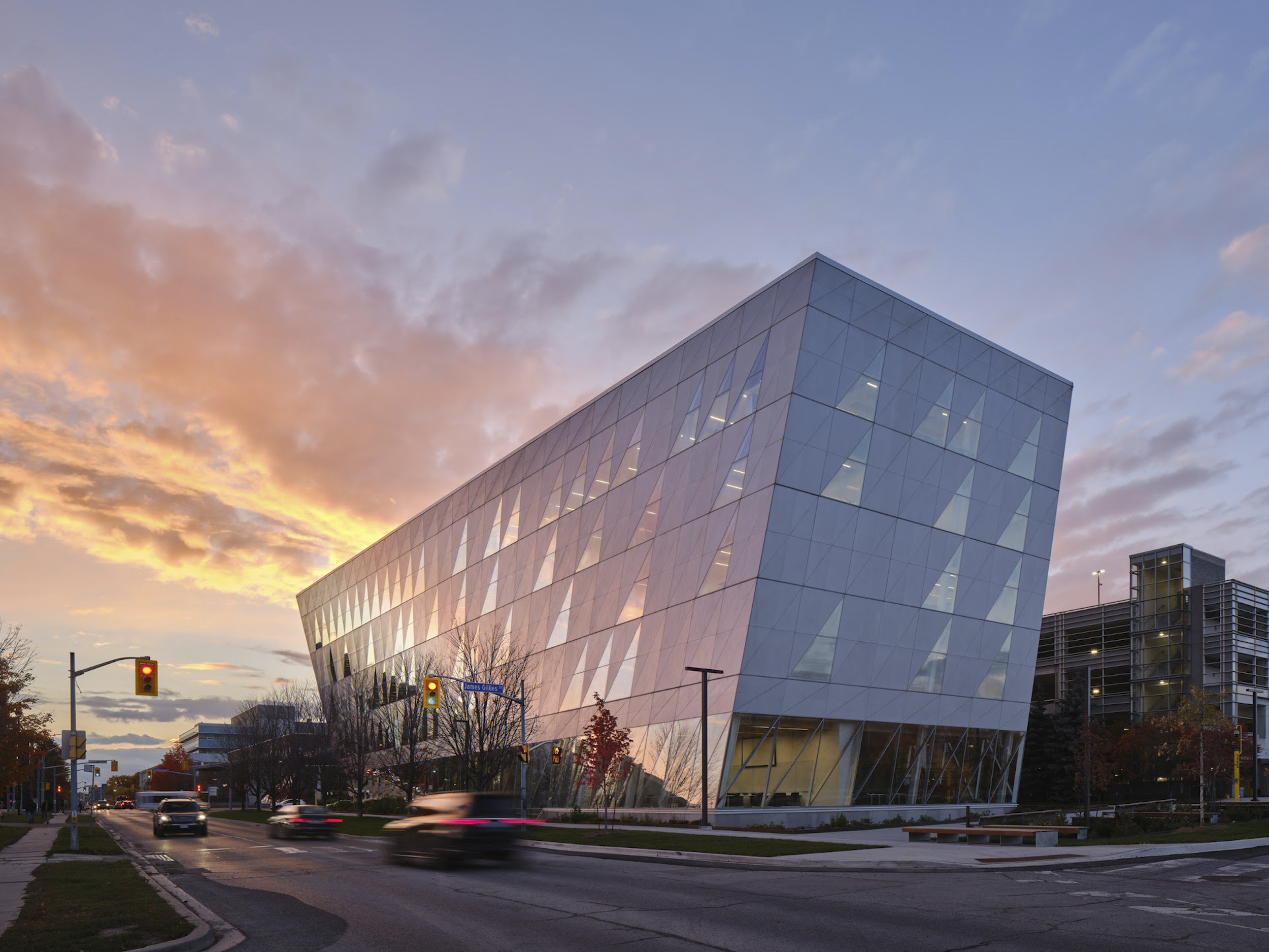 The new York University School of Continuing Studies building will be an architectural landmark for York University. Photo by Perkins&Will