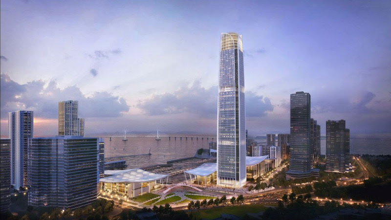 Zhuhai neighborhood mixed-use tower