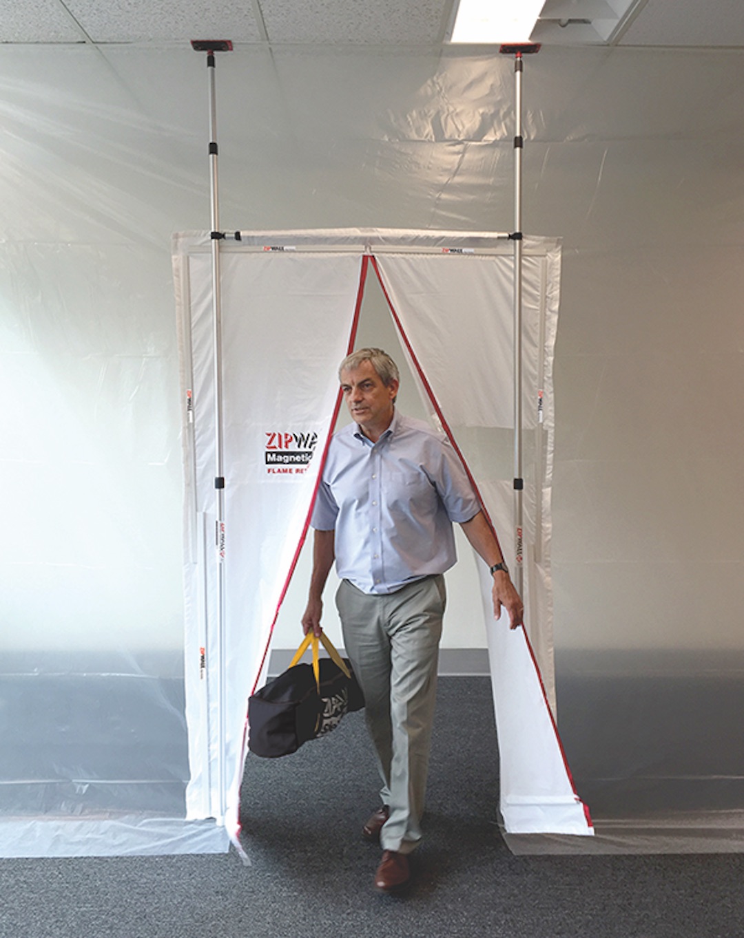 ZipWall Magnetic Dust Barrier Door