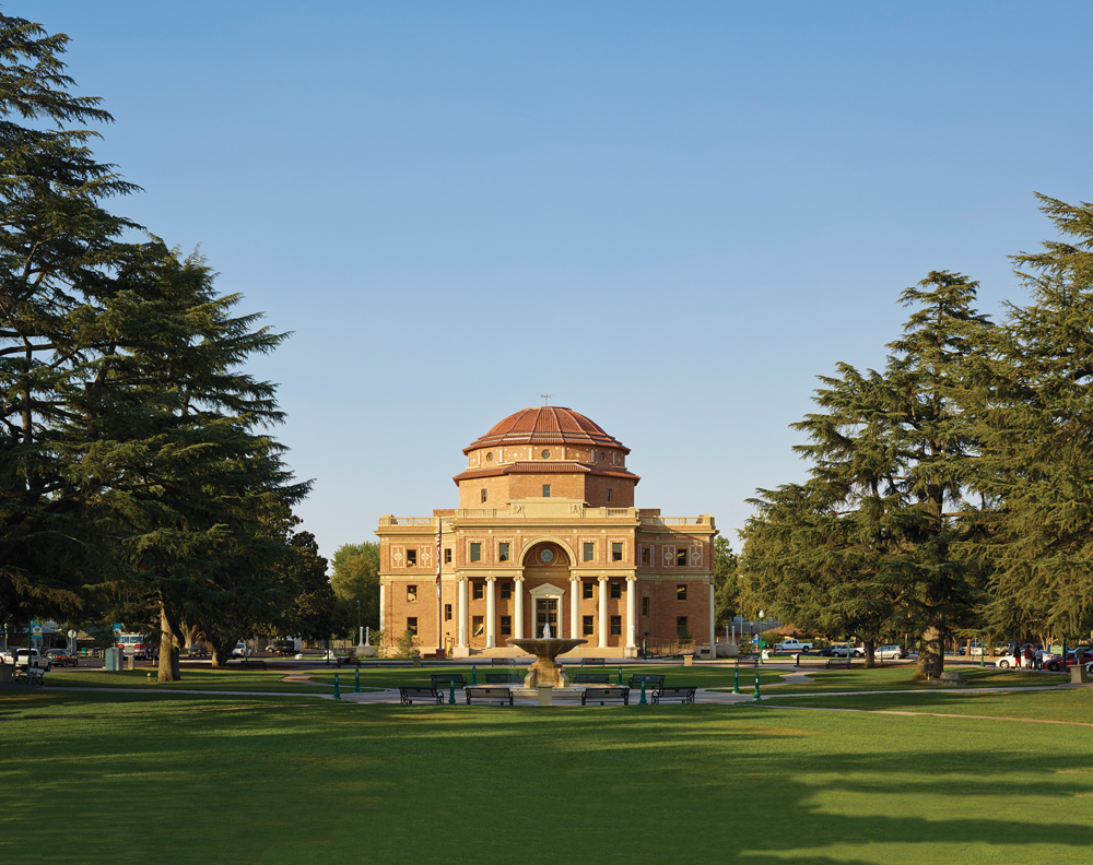 Atascadero City Hall was severely damaged by the San Simeon earthquake in 2003. 