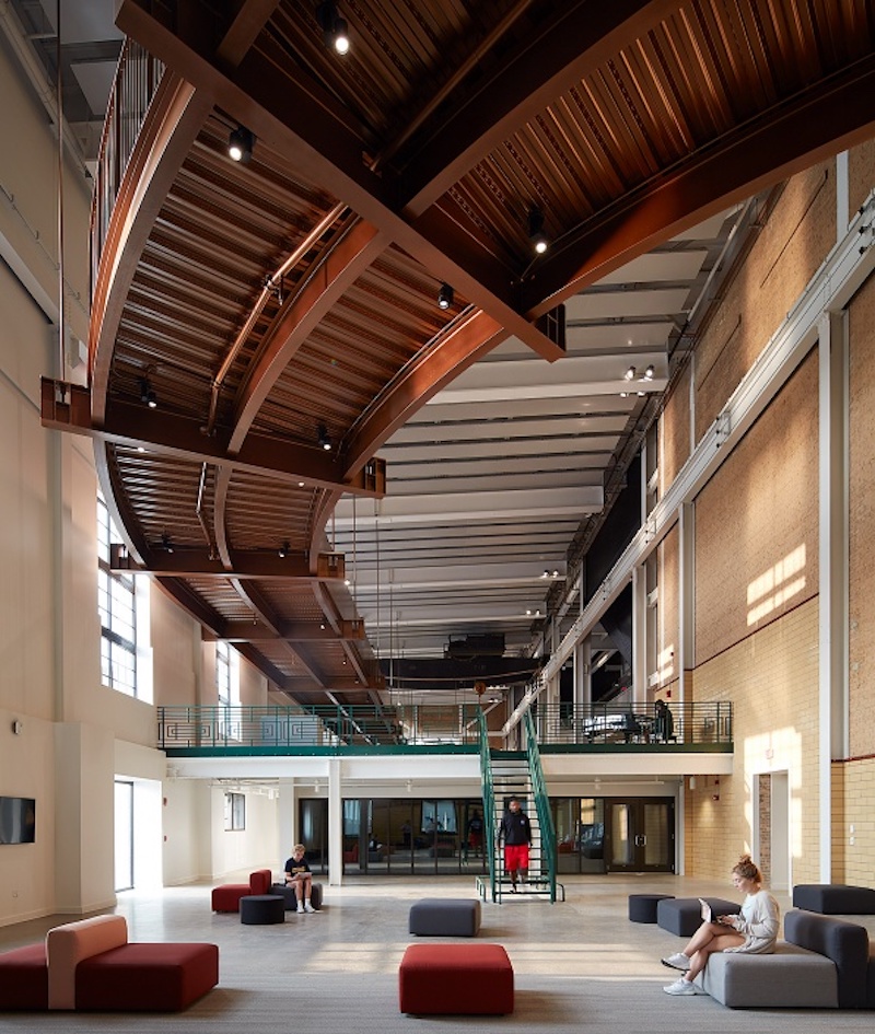 Beloit Powerhouse interior hall