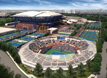 Upgrades to the Billie Jean King National Tennis Center will include the constru