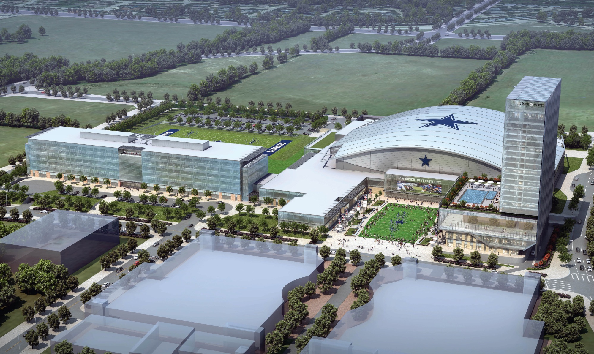 Rendering courtesy Dallas Cowboys and Gensler