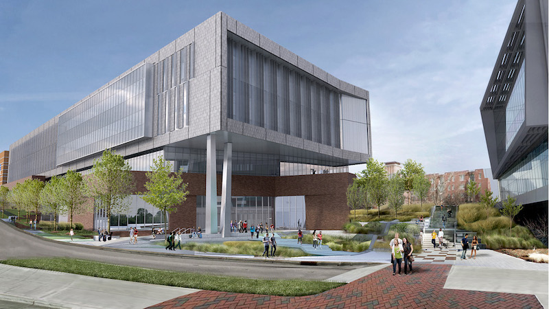 Fitts-Woolard hall rendering