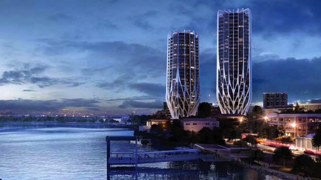 Renderings courtesy of Zaha hadid via Gizmag