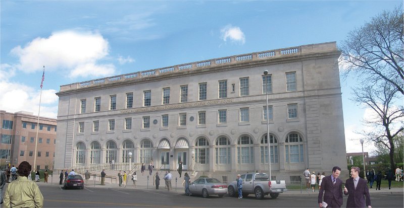 Wayne N. Aspinall Federal Building and US Courthouse, Grand Junction, Colo.  Pho