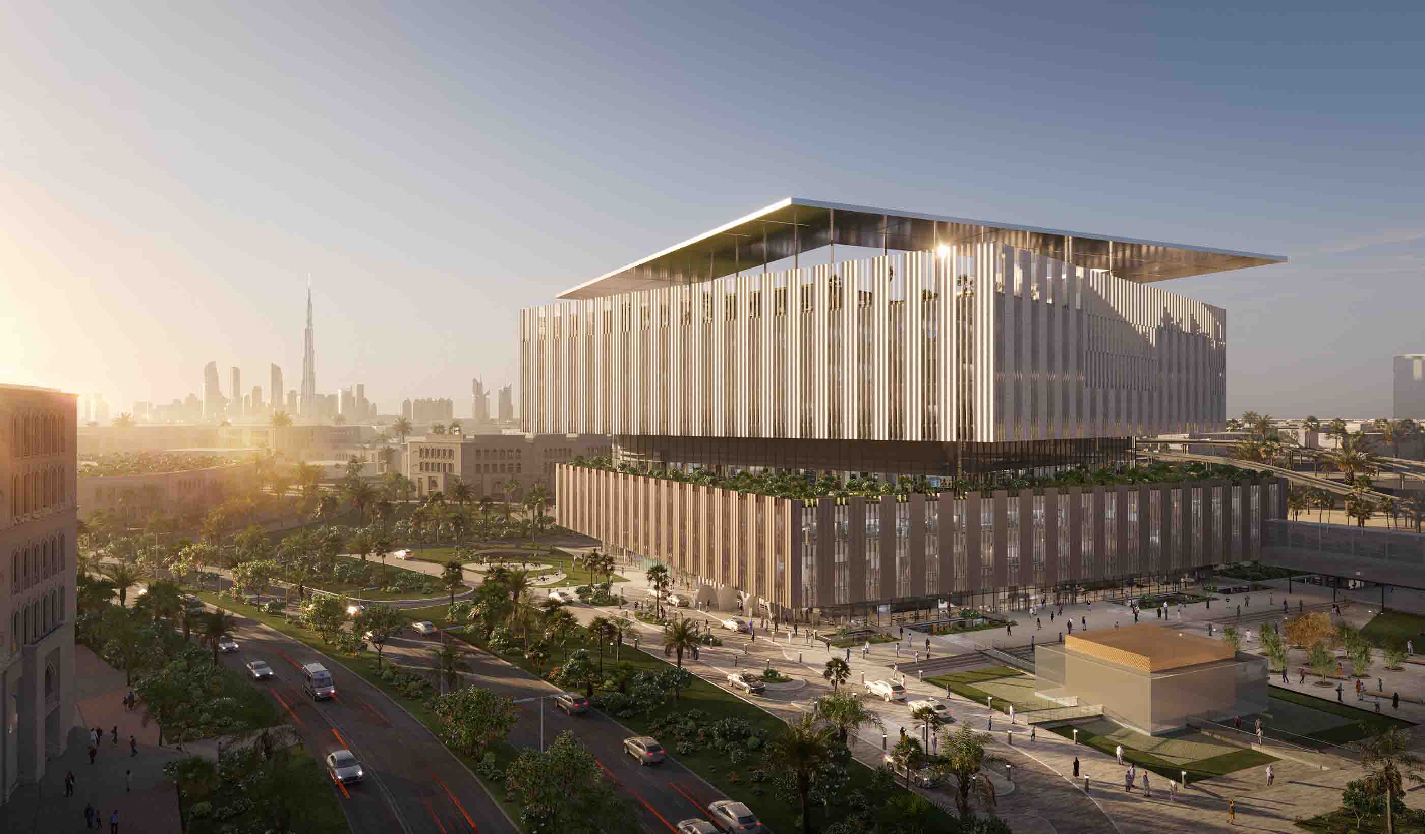 Hamdan Bin Rashid Cancer Hospital, Dubai, design by Stantec