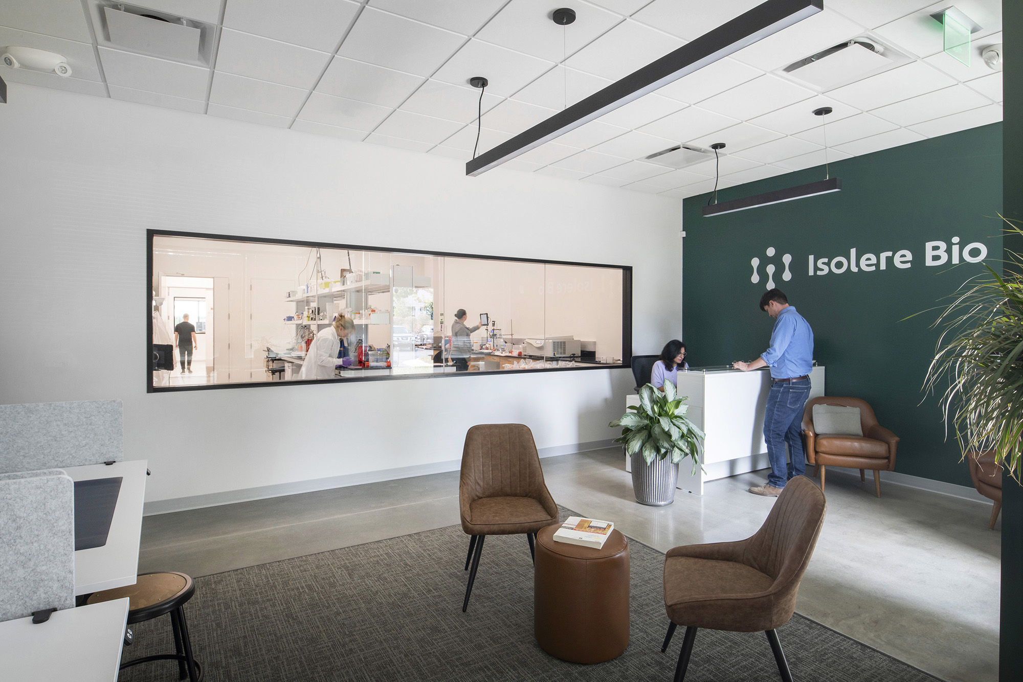 Laboratory lobby