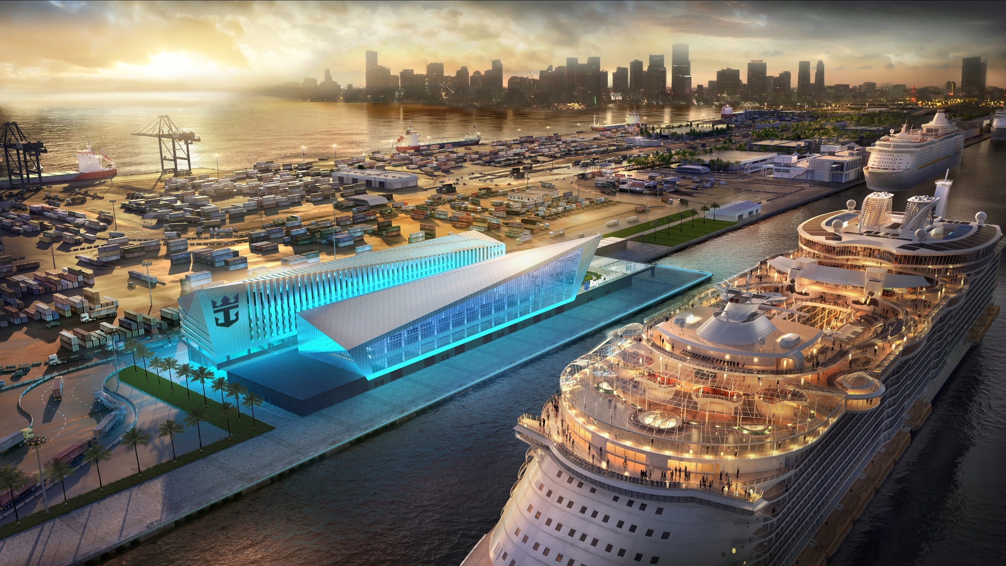 Broadway Malyan designs Miami terminal for Royal Caribbean Cruises