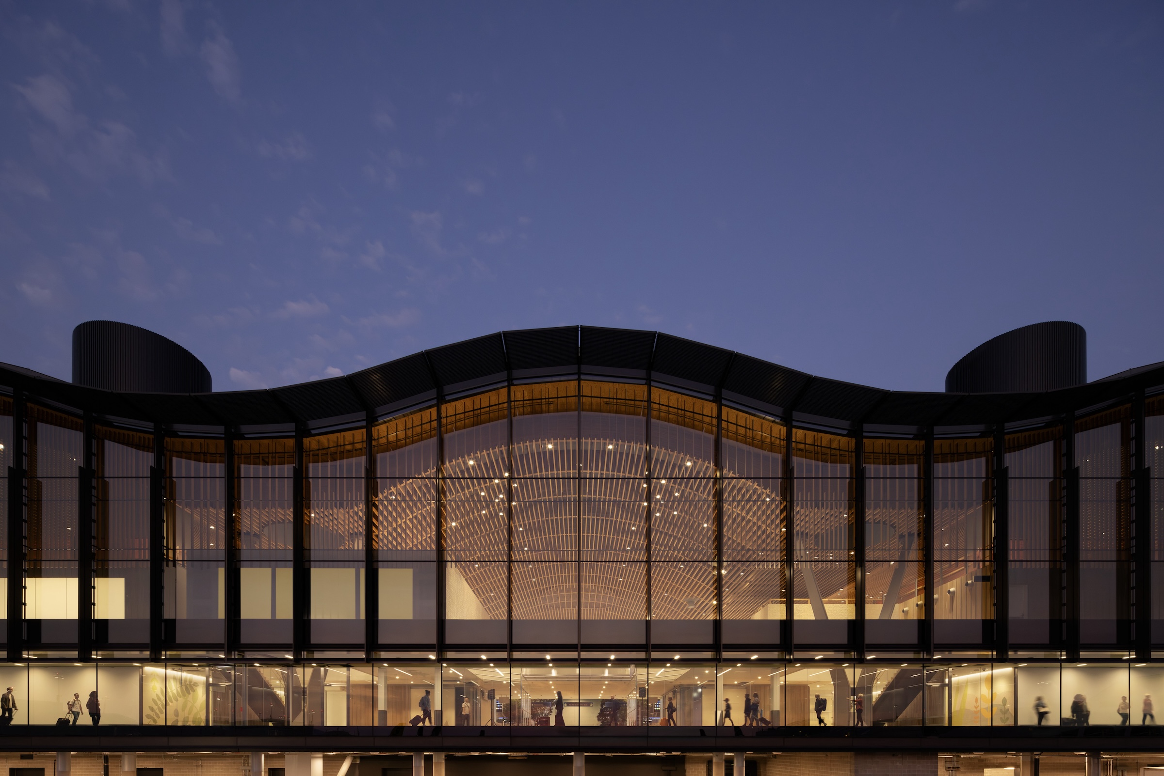 Portland opens $2 billion mass timber expansion and renovation to its international airport   