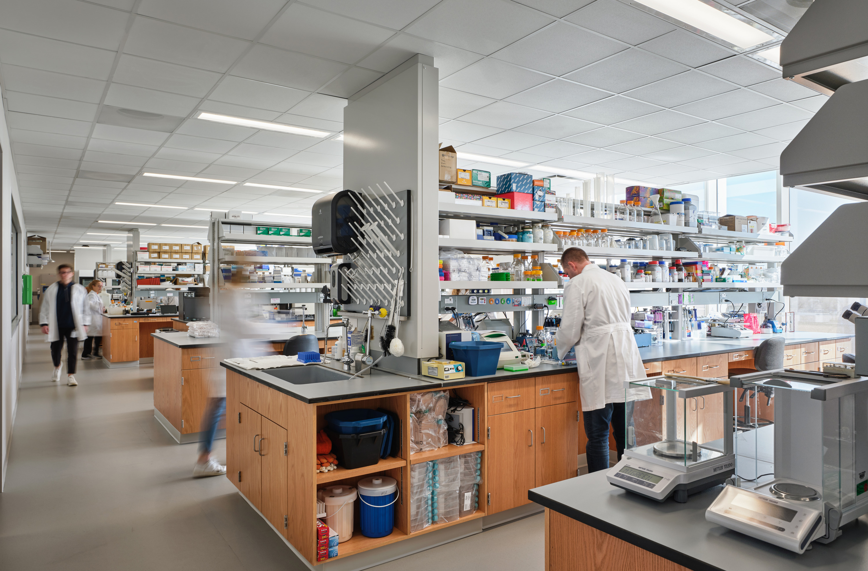 Des Moines University Medicine and Health Sciences opens a new 88-acre campus, Photo: Michael Robinson Photography, courtesy RDG Planning & Design