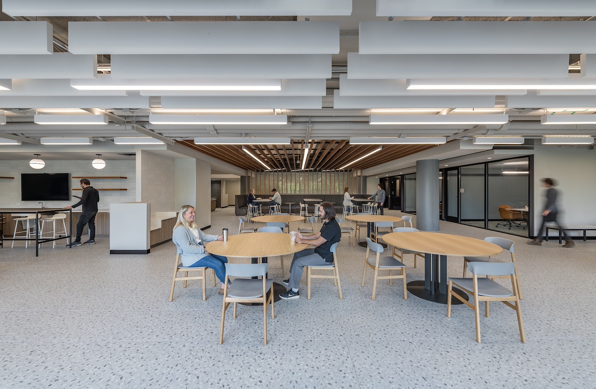 Former McDonald’s headquarters transformed into modern office building for Ace Hardware